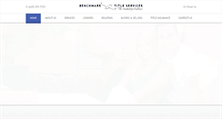 Desktop Screenshot of benchmarktitlenh.com